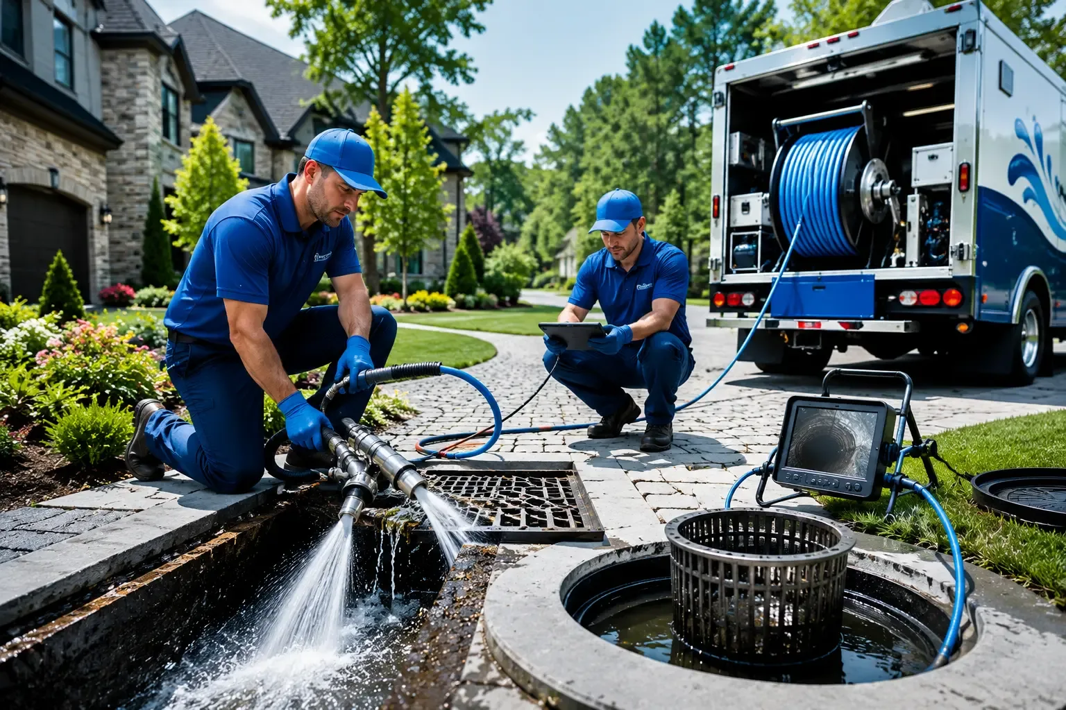 Local outdoor drain cleaning professionals in Golden Eagle, IL