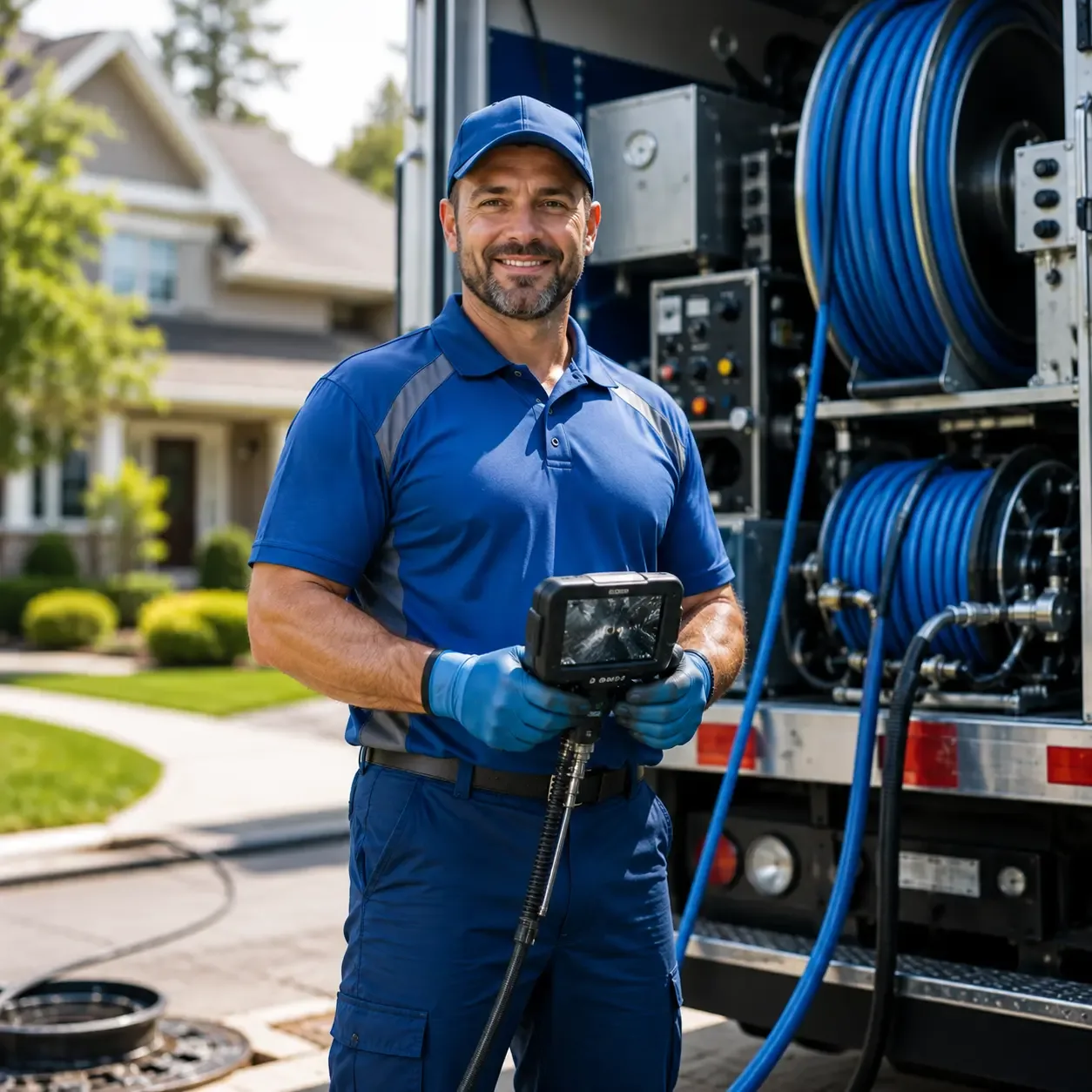 Local outdoor drain cleaning specialists in Golden Eagle, IL